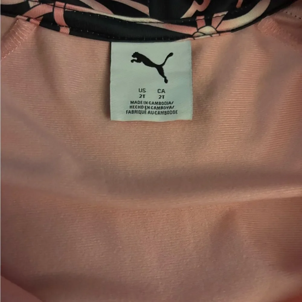 Puma Pink and Black Kids Set